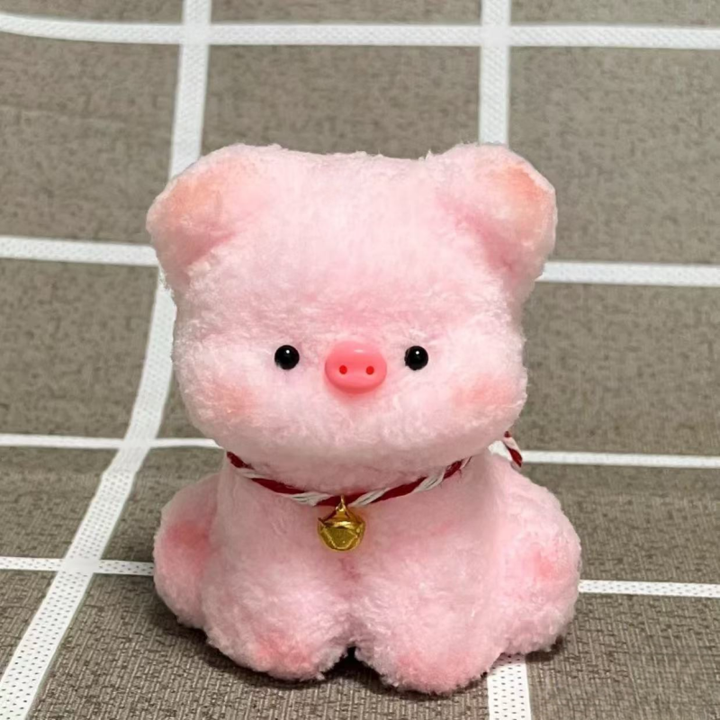 DIY Kit: Adorable Pig with Bell【Bonus Tutorial Included】