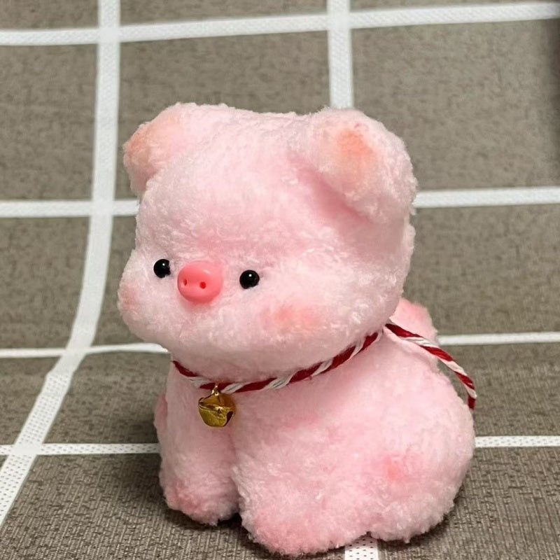 DIY Kit: Adorable Pig with Bell【Bonus Tutorial Included】