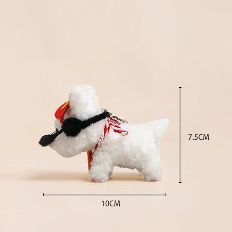 Drive-Thru Crew Puppy Keychain