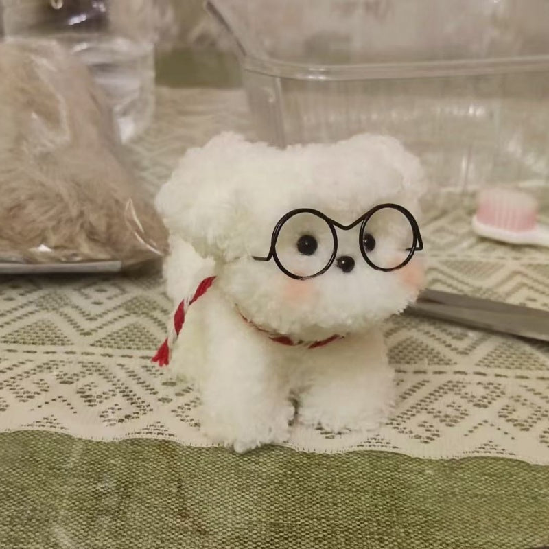 DIY Kit: Puppy with Glasses【Bonus Tutorial Included】