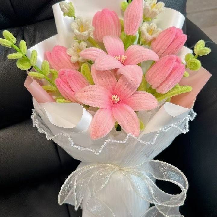 Cherish Lilies Bouquet