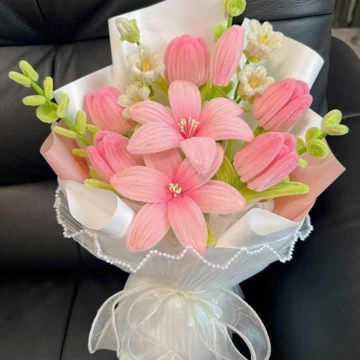 Cherish Lilies Bouquet