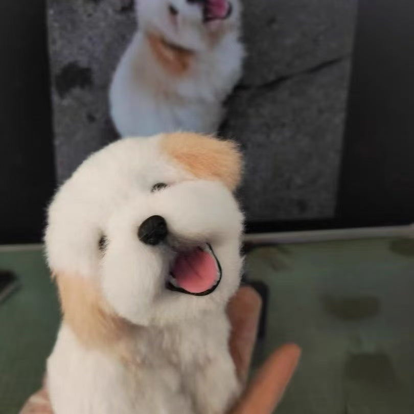 Customized Lovely Cat & Dog Pipe Cleaner Plush Toys-'chat' icon on the left bottom to send photos to us