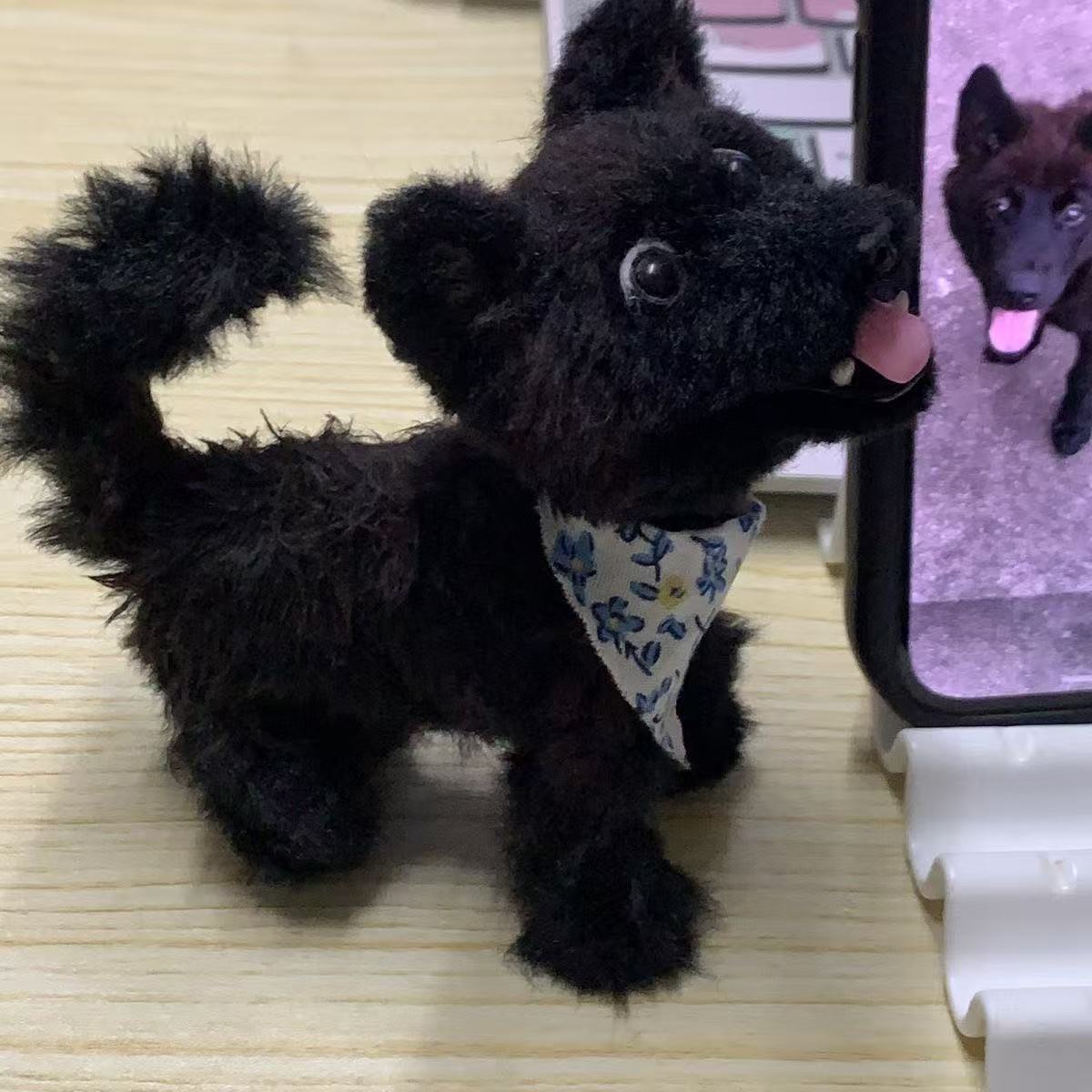 Customized Lovely Cat & Dog Pipe Cleaner Plush Toys-'chat' icon on the left bottom to send photos to us