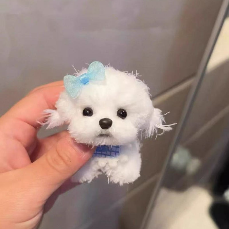 Customized Lovely Cat & Dog Pipe Cleaner Plush Toys-'chat' icon on the left bottom to send photos to us