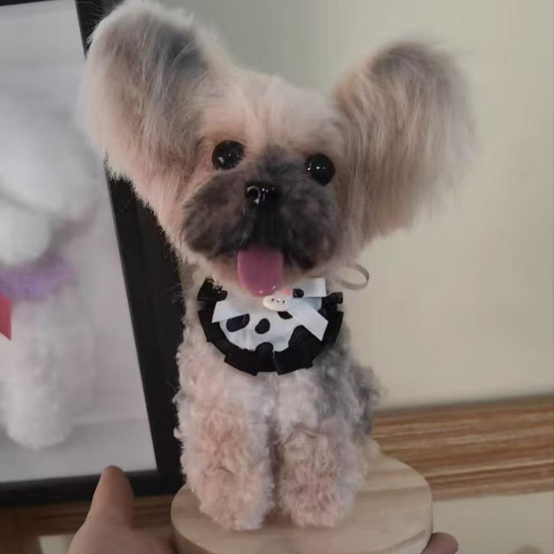 Customized Lovely Cat & Dog Pipe Cleaner Plush Toys-'chat' icon on the left bottom to send photos to us