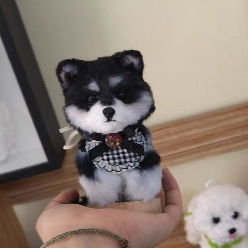 Customized Lovely Cat & Dog Pipe Cleaner Plush Toys-'chat' icon on the left bottom to send photos to us